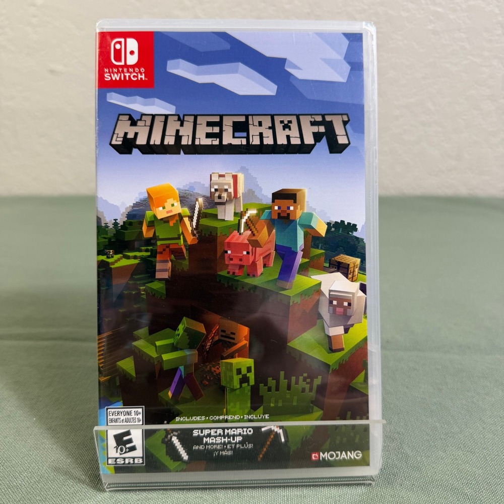 Minecraft Nintendo Switch Brand New Sealed with Super Mario Mash-Up Pack